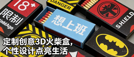 各种老式火柴盒